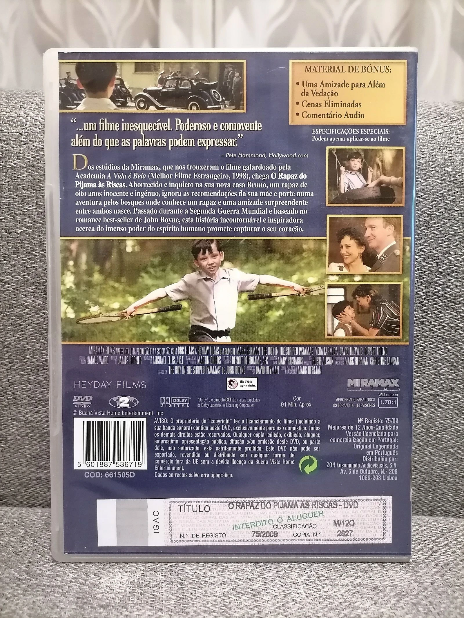 O Rapaz do Pijama às Riscas - The Boy in the Striped Pajamas – photo 2
